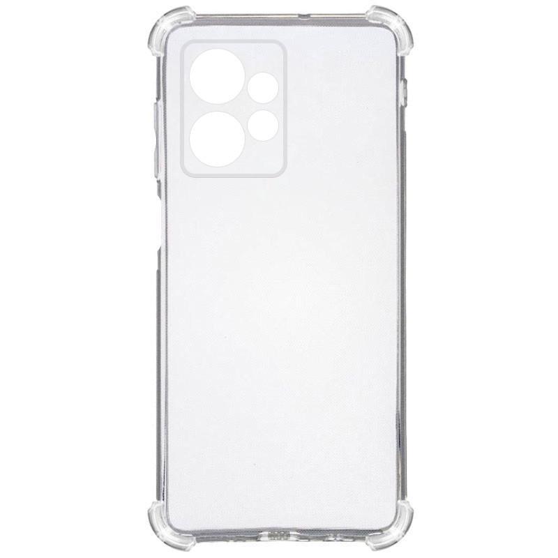 Противоударный TPU чехол GETMAN Ease logo усиленные углы Full Camera для Xiaomi Redmi Note 13 Pro 4G/Poco M6 Pro 4G Прозрачный (Безцветный)