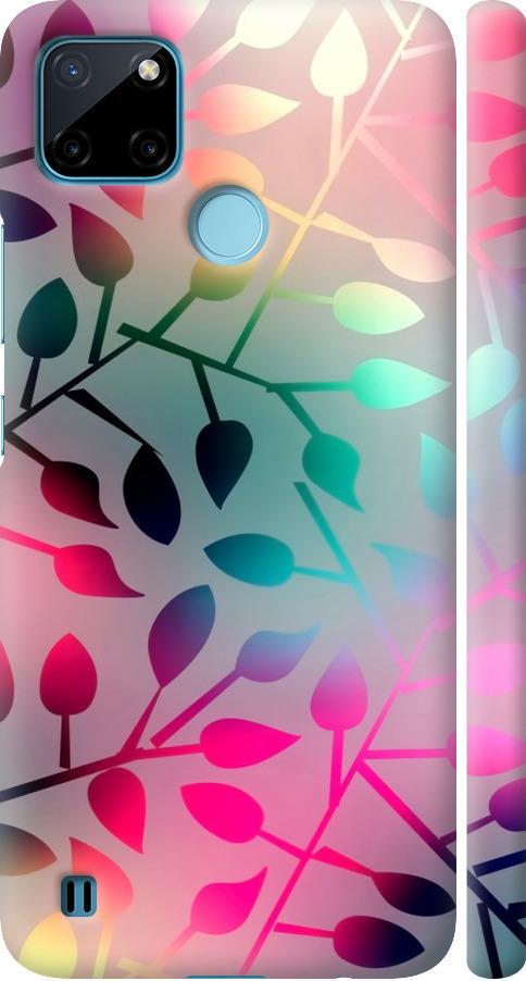 Чехол на Realme C21Y Листья (2235m-2472-42517)