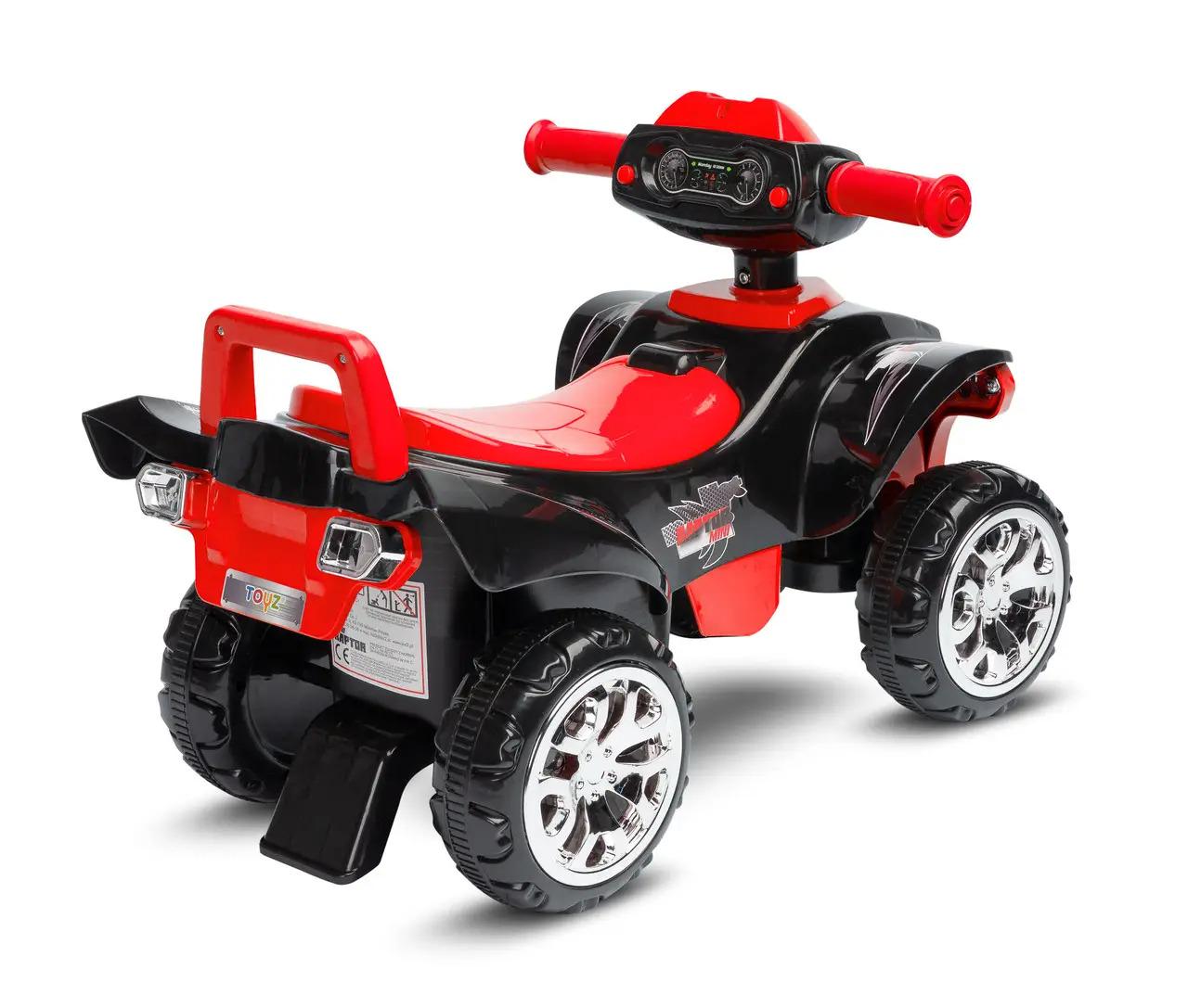 Машинка для катання Caretero Toyz Mini Raptor 60х42х36 см Червоний (528776) - фото 2