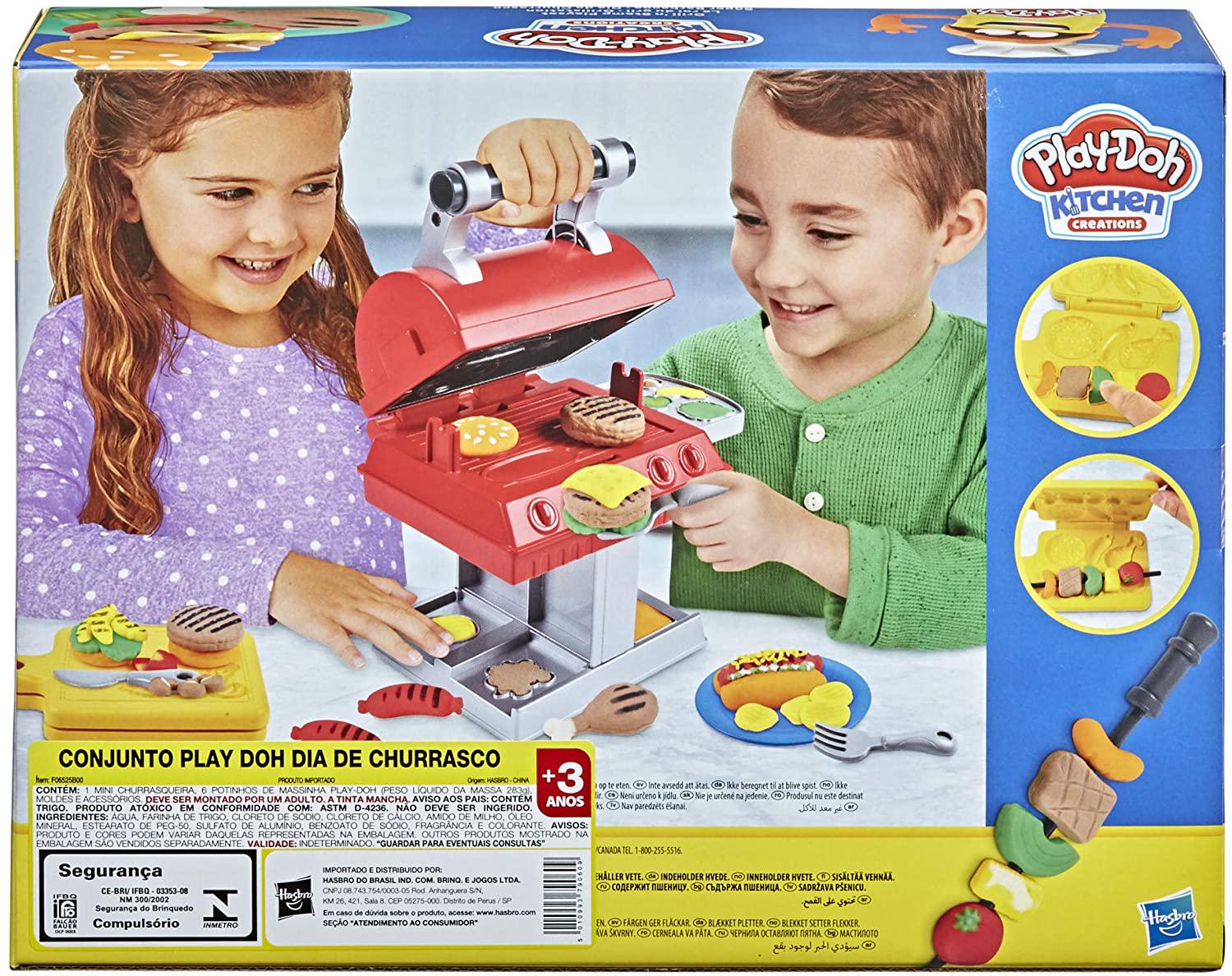 Игровой набор Play-Doh Hasbro Гриль - фото 8