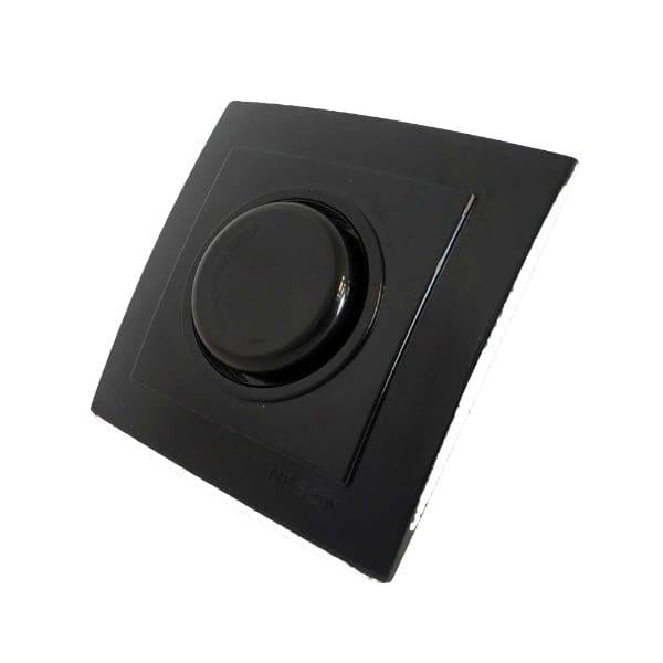 Вимикач-реостат Nilson Touran з підсвіткою 1000W Чорний (27549510)