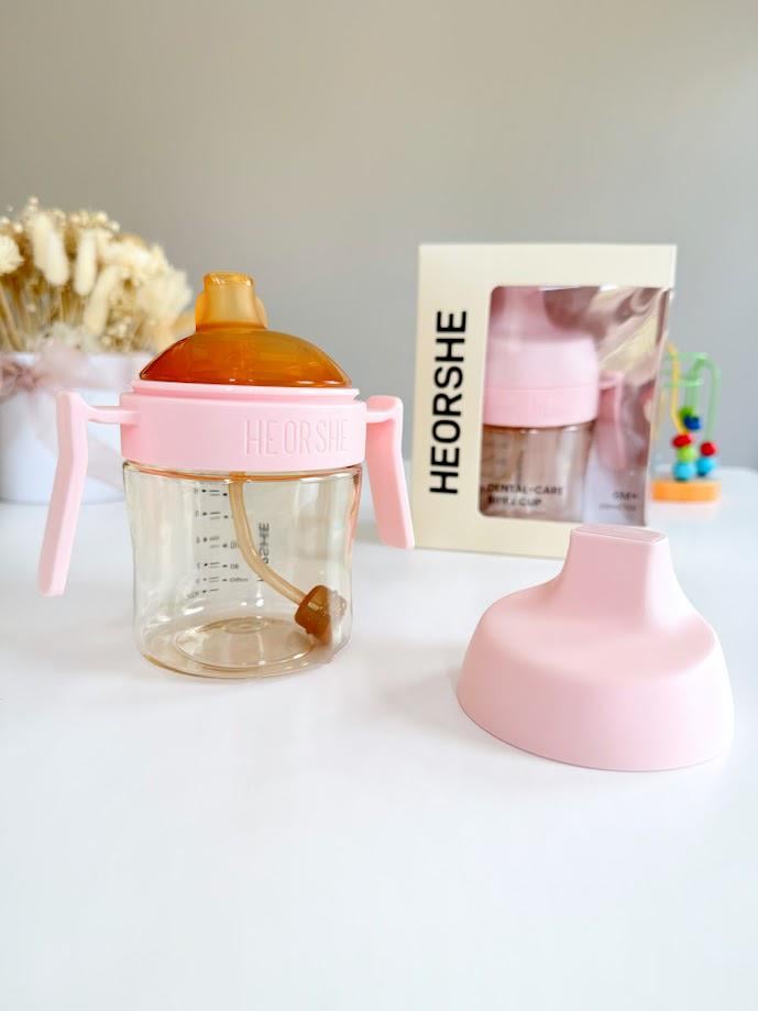 Поильник детский HEORSHE 6+ мес 210 мл Розовый (28056553) - фото 3 Поильник детский HEORSHE 6+ мес 210 мл Розовый (28056553) - фото 3