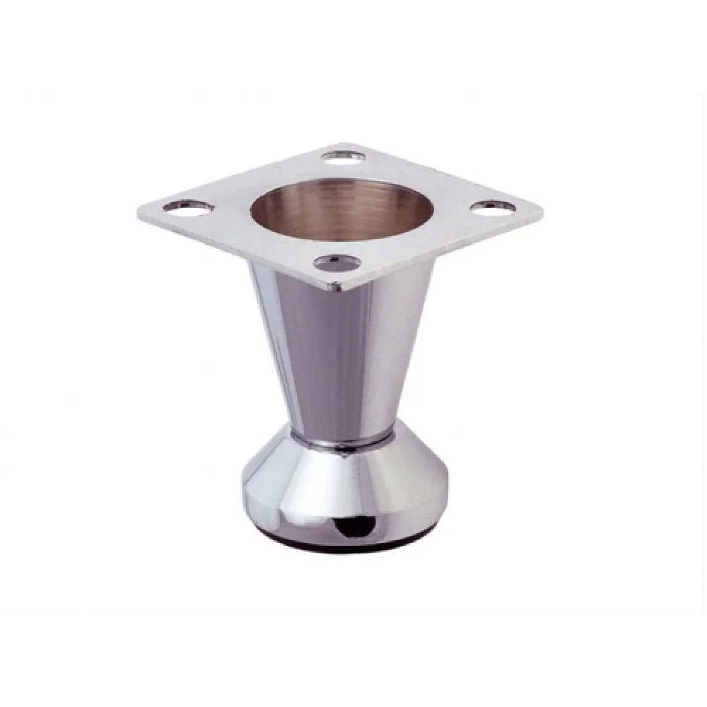 Меблева ніжка-опора Sigma регульована конусна 50 мм хром (MO0170)