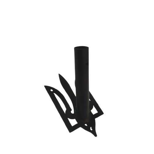 Флагшток настенный с металлическим трезубцем