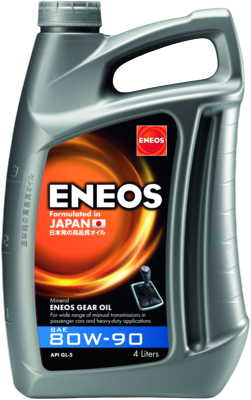 Трансмиссионное масло ENEOS GEAR OIL 80W-90 (4Lx4)