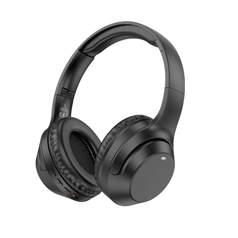 Навушники бездротові накладні Bluetooth Borofone BO26 для музики та ігор з Hi-Fi звуком Чорний (2354989314)