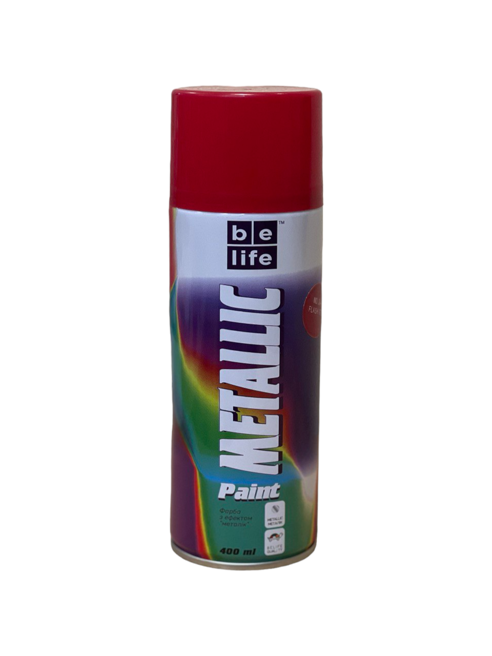 Фарба Belife Metallic Paint 344 Червоний