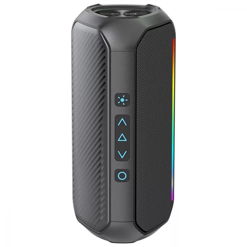 Портативная колонка Proove Third Element 30W Bluetooth 5.3 IPX6 5200 mAh с RGB-подсветкой Black (PSTE30000001)