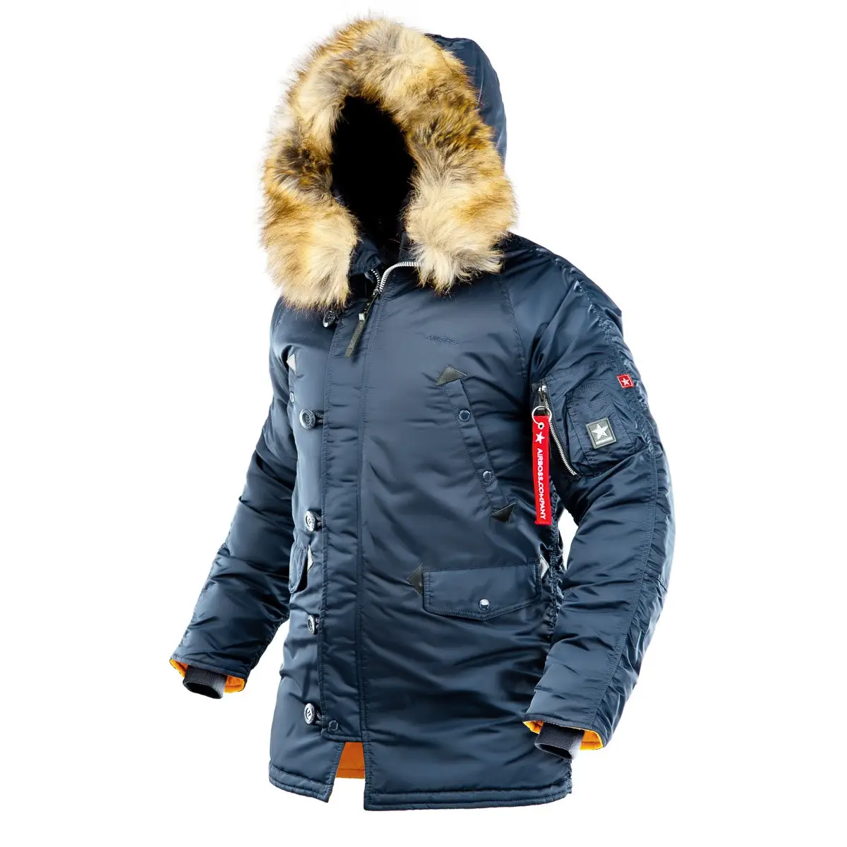 Куртка аляска Airboss Winter Parka M Blue (171000123221BM) - фото 2