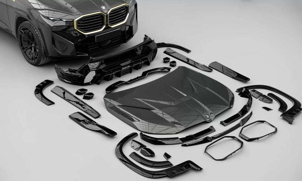 Комплект обвесов LRT Carbon GBT для BMW XM G09 2022- гг. натуральный карбон (147499)