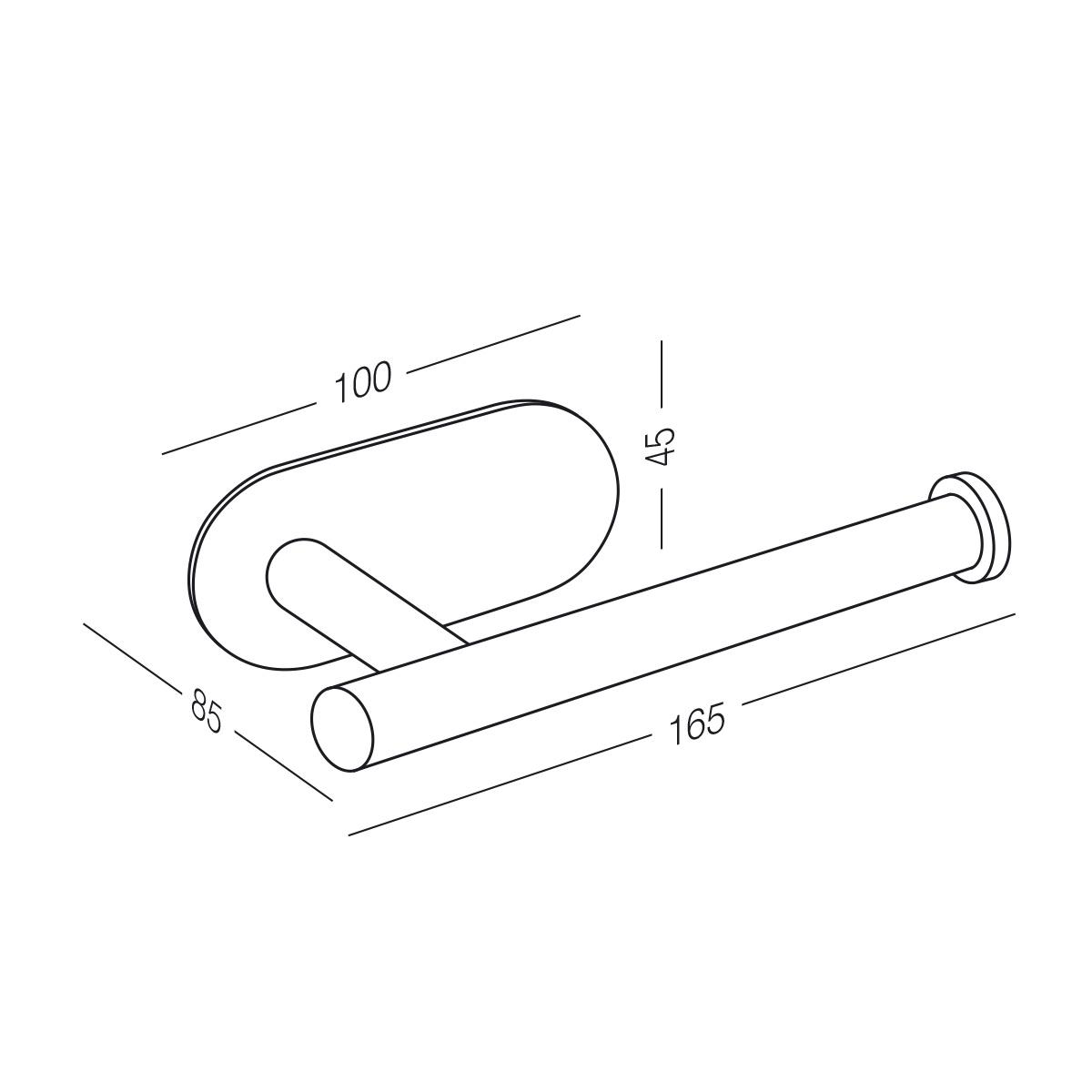 Держатель для туалетной бумаги MVM BSS-1 SS Сатин (211105) - фото 2 Держатель для туалетной бумаги MVM BSS-1 SS Сатин (211105) - фото 2