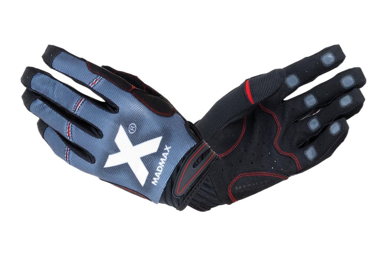 Рукавички для фітнесу MadMax MXG-102 X Gloves S Black/Grey/White (3019802673) Рукавички для фітнесу MadMax MXG-102 X Gloves S Black/Grey/White (3019802673)