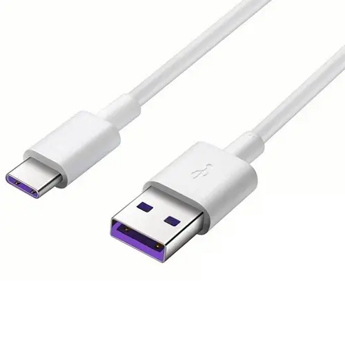 Кабель Fast Charging USB-Type-C 100 см 5А White (9823008)