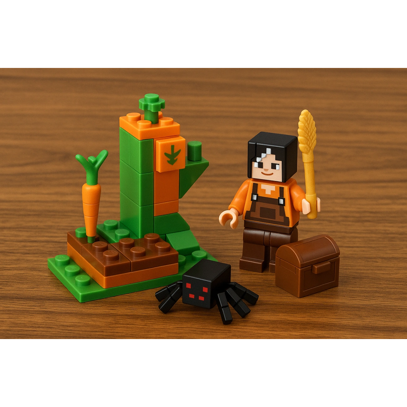 Набор игровой для детей Minecraft горный сад 43 эл. (29187901) - фото 2 Набор игровой для детей Minecraft горный сад 43 эл. (29187901) - фото 2