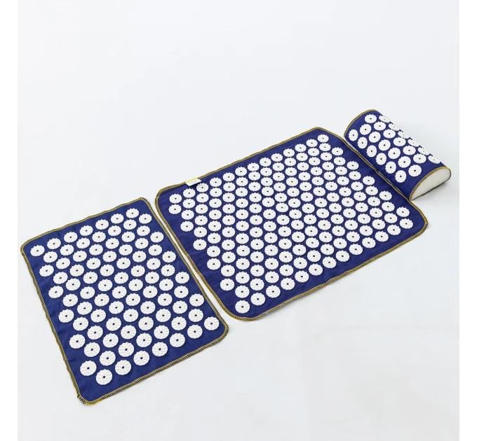 Массажный коврик-аппликатор Кузнецова для расслабления спины/шеи и ног OSPORT (2898579577)