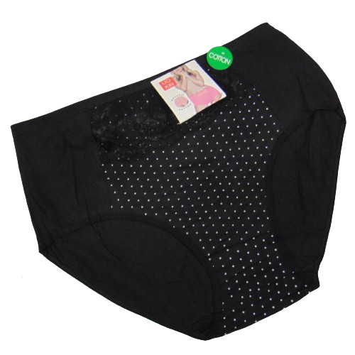 Трусы женские Uokin 1763 4XL Черный