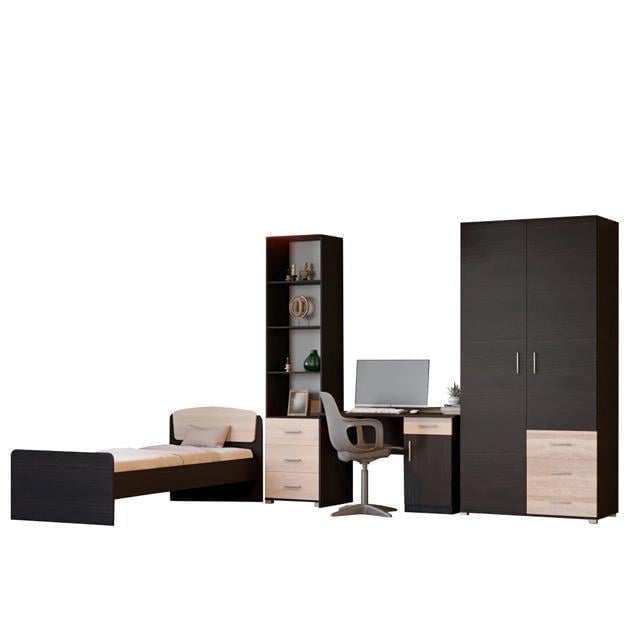 Спальня детская Эверест Бриз-3 Венге/Дуб молочный (171368) - фото 2 Спальня детская Эверест Бриз-3 Венге/Дуб молочный (171368) - фото 2