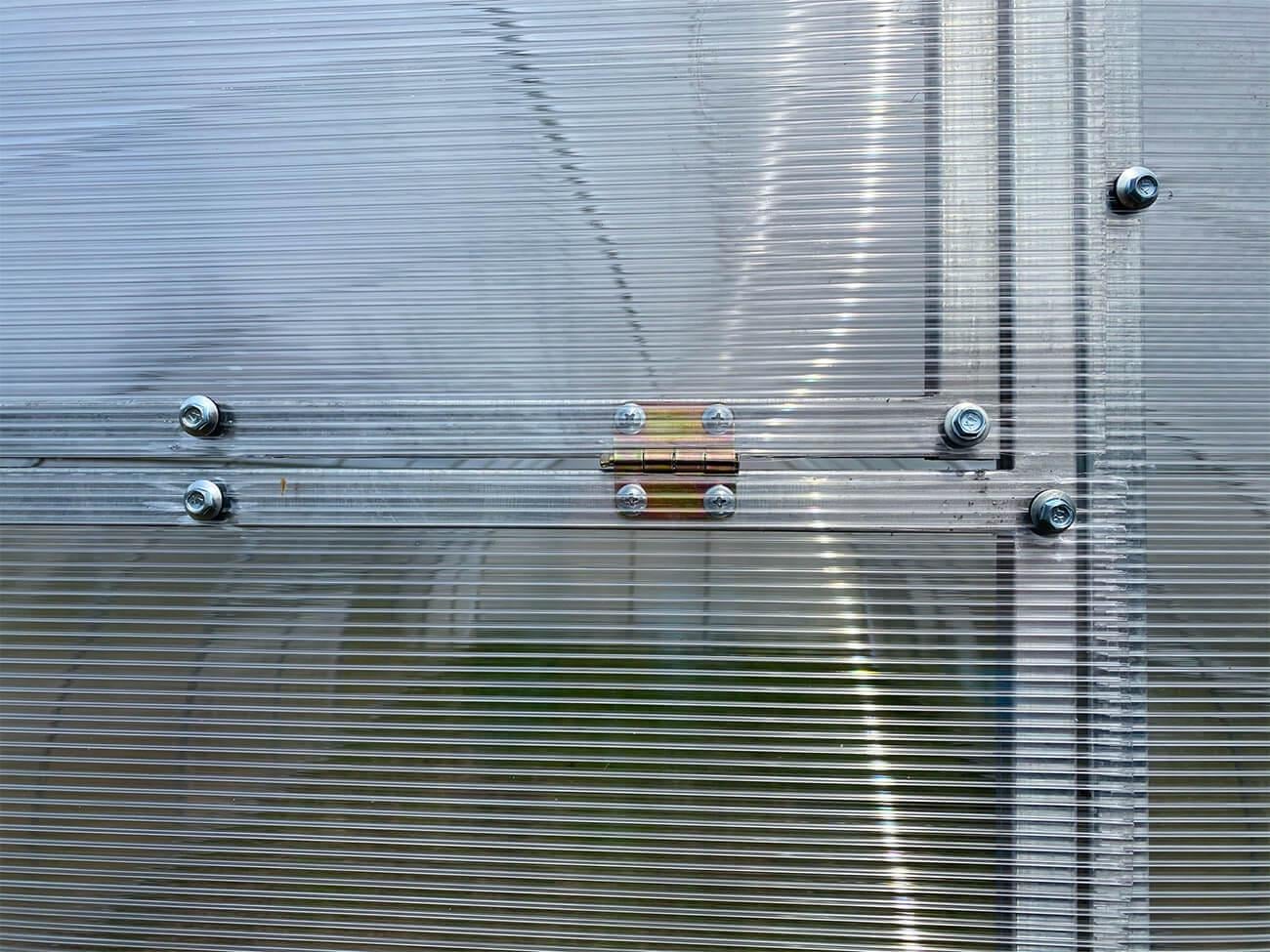 Теплиця Веган 4x8 із оцинкованої квадратної труби з полікарбонатом 4 мм - фото 7