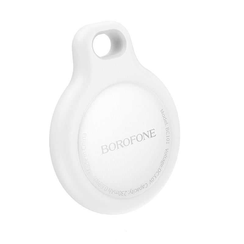 Трекер Borofone BC101 Airtag для Apple поиск ключей/животных/вещей Белый (2613463219)