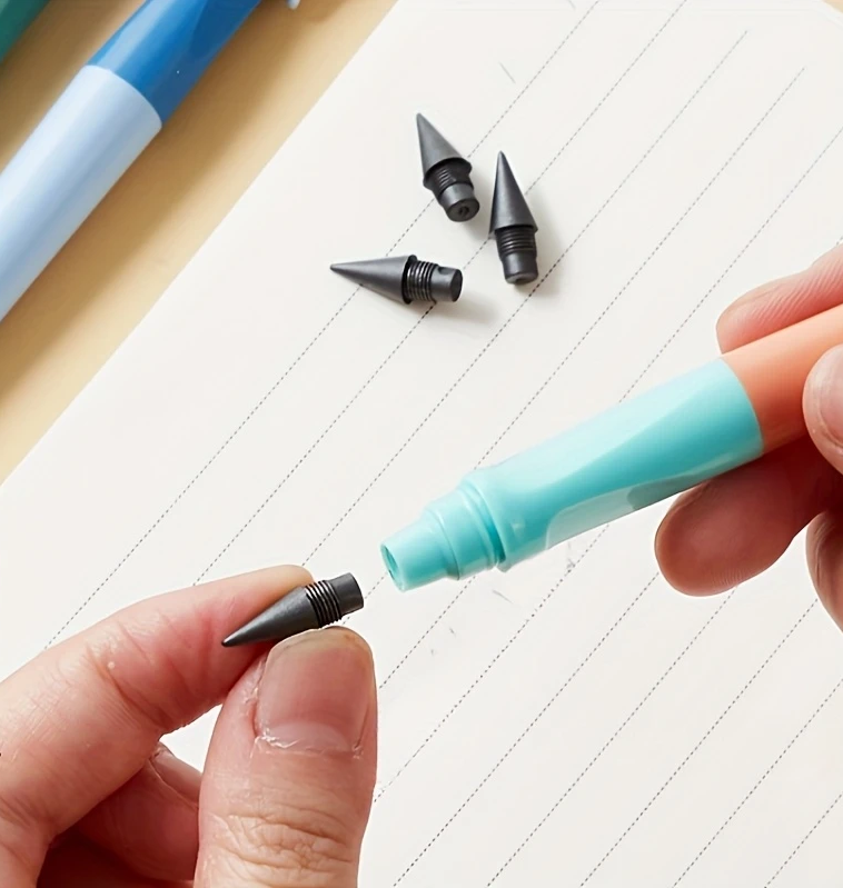 Олівець з 44 наконечниками та вбудованою на корпусі гумкою Синій (2611323028) - фото 5 Олівець з 44 наконечниками та вбудованою на корпусі гумкою Синій (2611323028) - фото 5