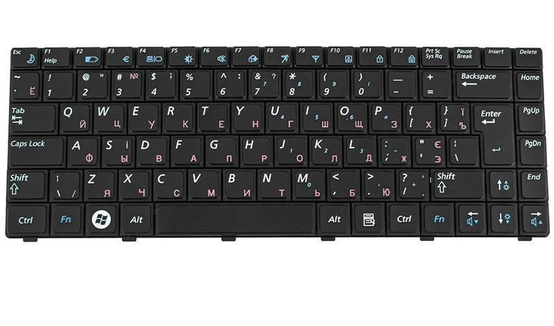 Клавиатура для ноутбука Samsung R515 Черный (183678)