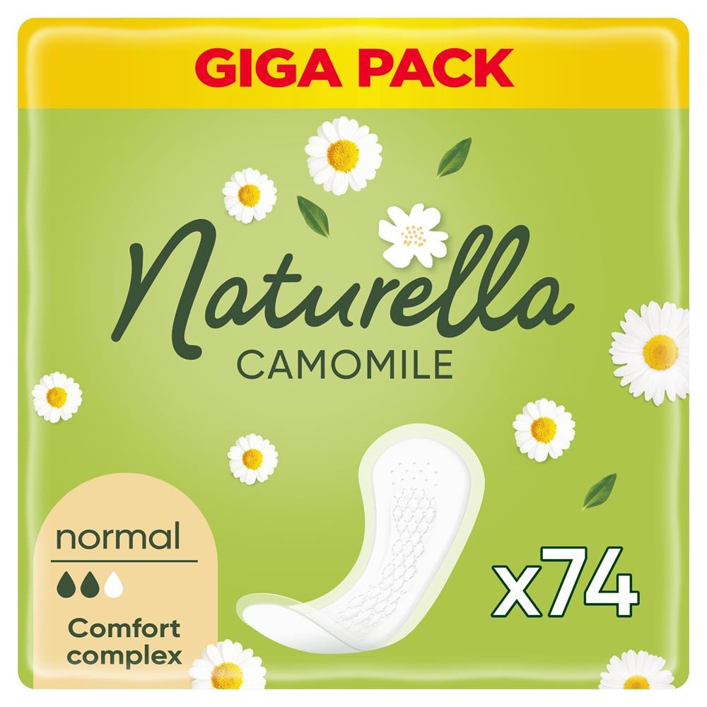Прокладки гигиенические ежедневные Naturella Camomile Normal Quatro 74 шт. (30849314)