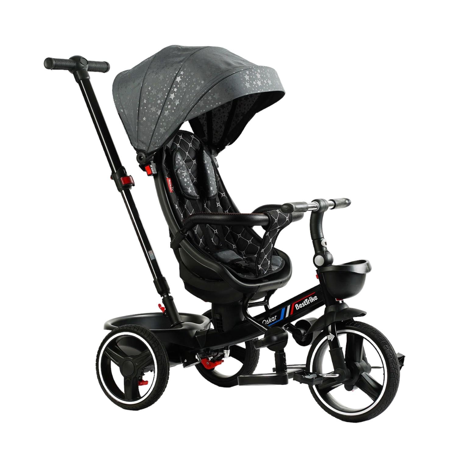 Велосипед BestTrike 6390 Oscar 2024 Серый (64-793)