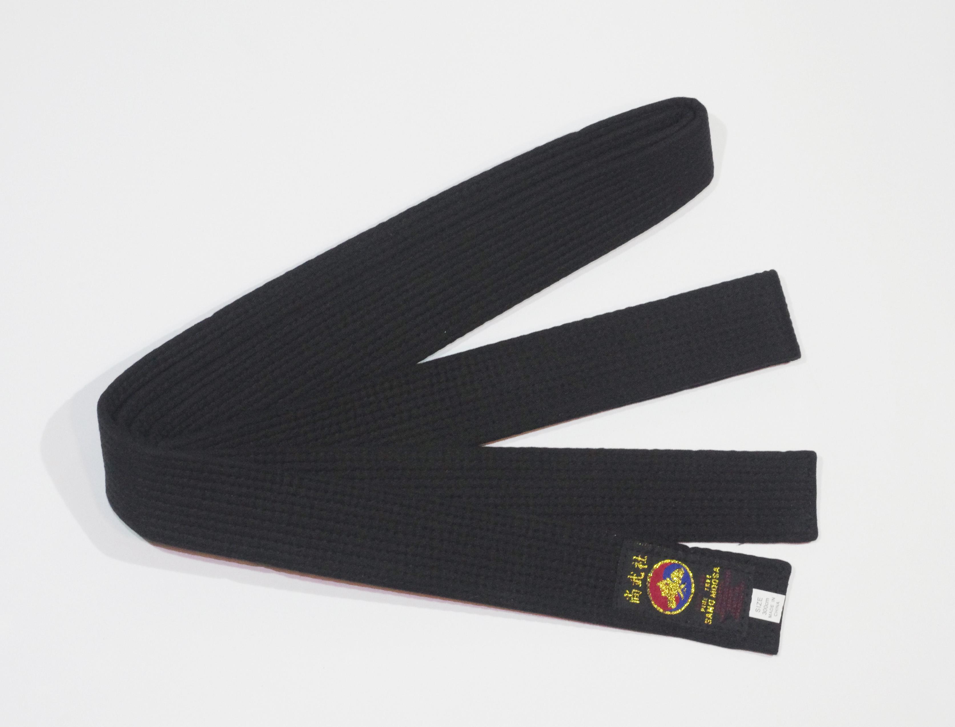 Пояс для единоборств Pine Tree 300 см Черный (76549)