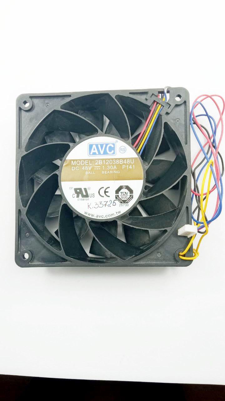 Вентилятор 2B12038B48U AVC 120x120x38 мм 48VDC 1,3A ball bearing (33725)