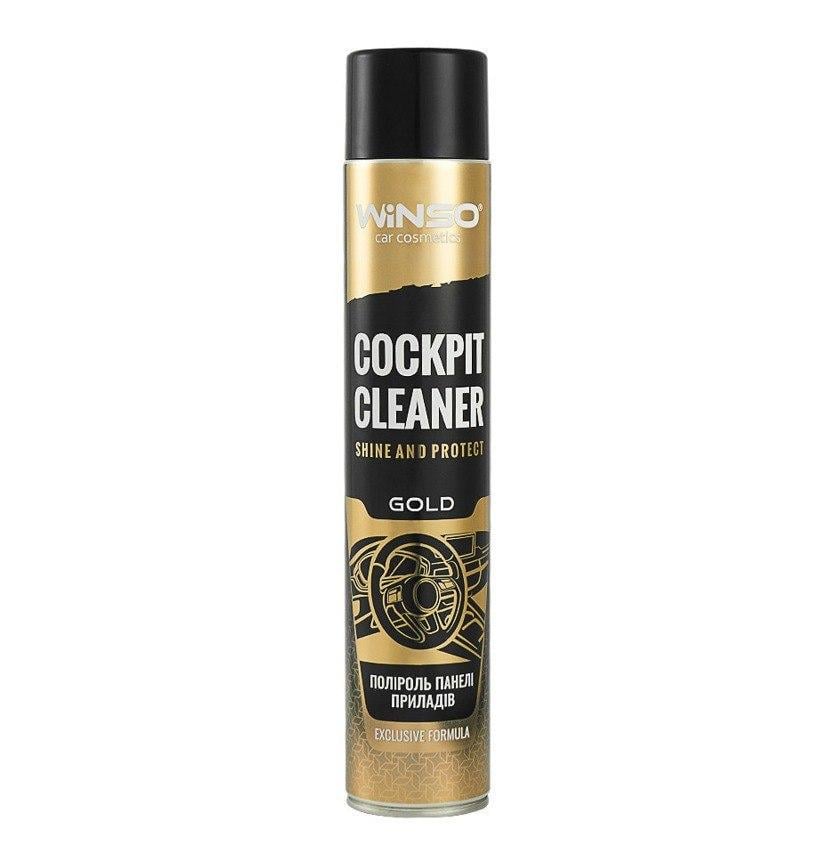 Поліроль для панелі приладів WINSO Exclusive Cockpit Cleaner 750 мл Gold