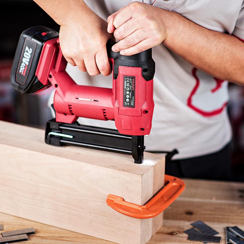 Степлер аккумуляторный комбинированный Worcraft CNS-S20Li с аккумулятором 4А и зарядным - фото 10