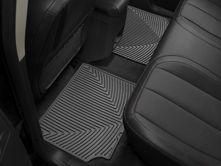 Коврики автомобильные задние резиновые WeatherTech W281 Chevrolet/GMC Equinox/Terrain 2010-2015 Черный (1288530864)