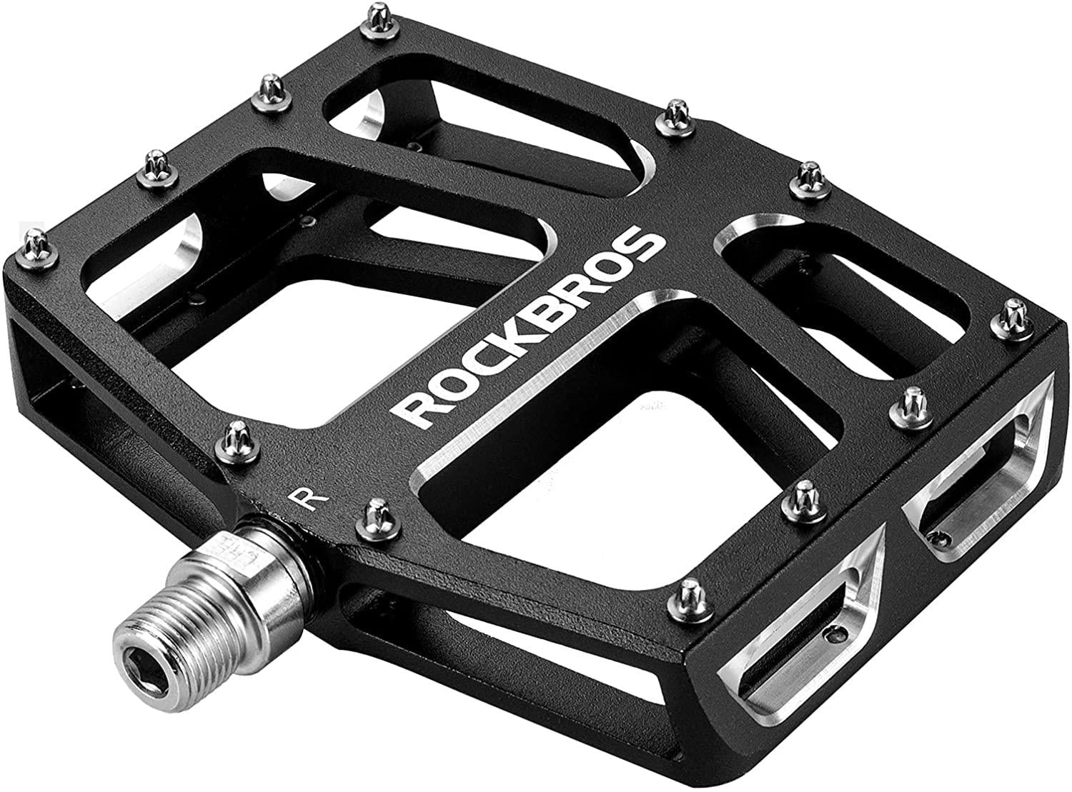 Педали алюминиевые ROCKBROS RB-K399 XL на промышленных подшипниках Черный (2849)
