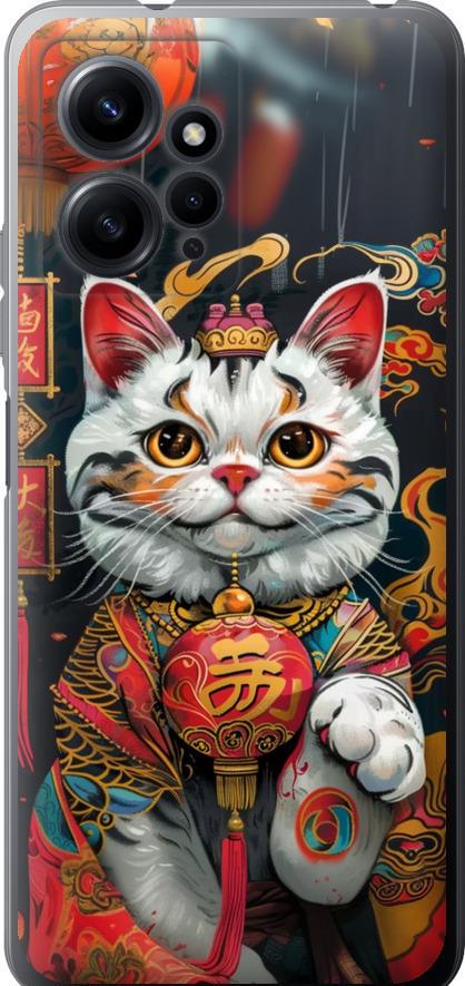 Чехол на Xiaomi Redmi Note 12 4G China Cat v2 (6135u-3021-42517) Чехол на Xiaomi Redmi Note 12 4G China Cat v2 (6135u-3021-42517)