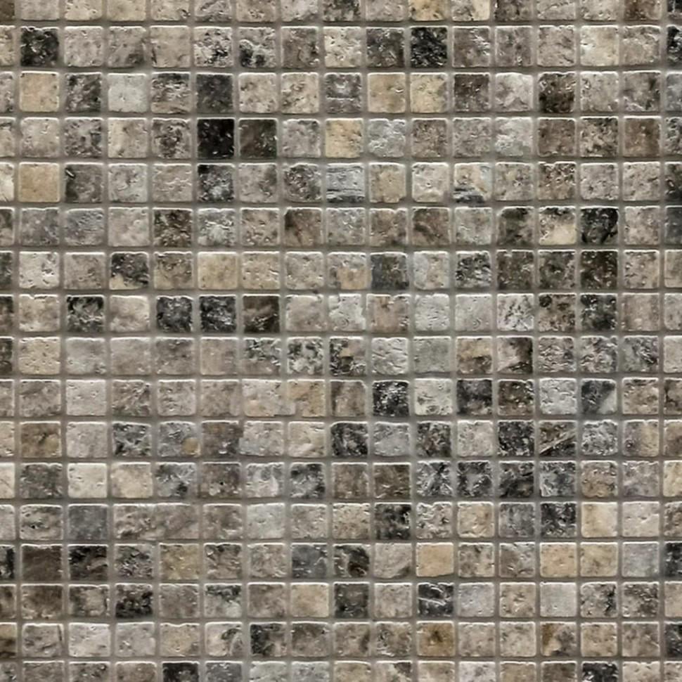 Мозаика из травертина МКР-2СВ 284 Silver (000887)