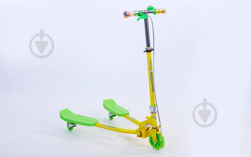 Самокат-трайк planeta-sport TRIKKE BUG 3-х кол TR-4502 Желтый
