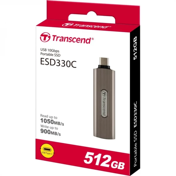 SSD-накопитель Transcend ESD330C 512GB USB Type-C (TS512GESD330C)