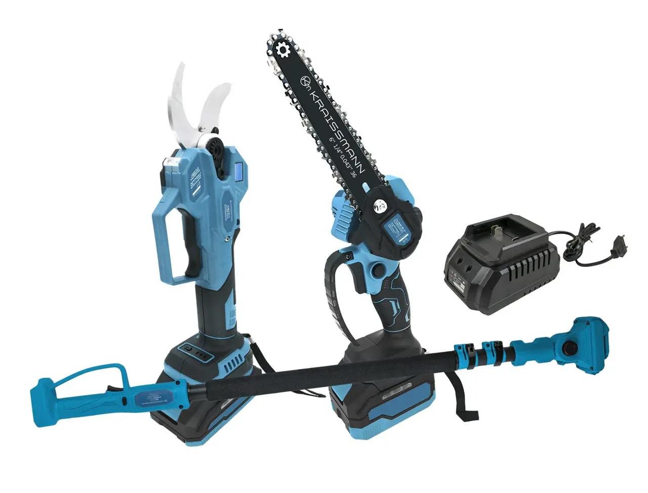 Комплект акумуляторного інструменту KRAISSMANN 302 SAG 20 MP (4807003) Комплект акумуляторного інструменту KRAISSMANN 302 SAG 20 MP (4807003)