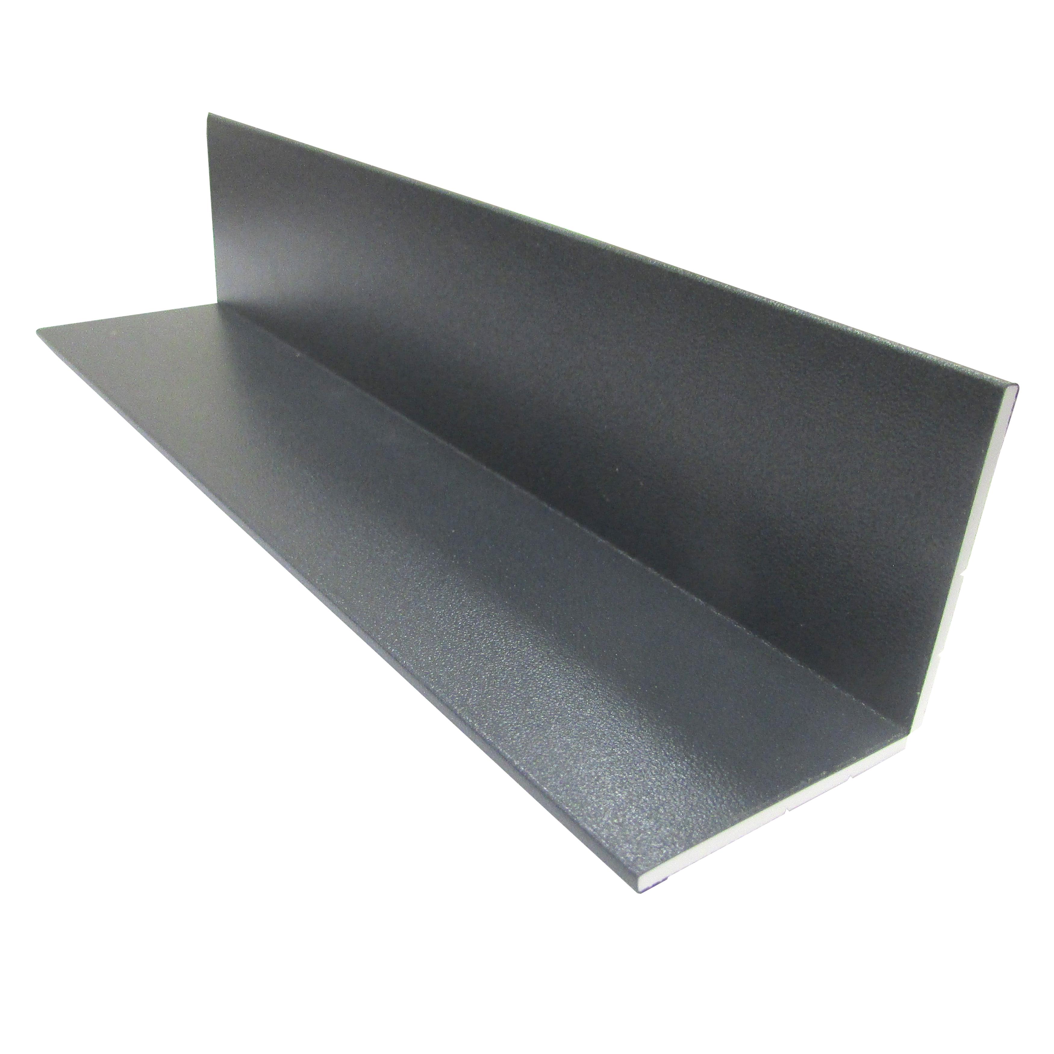Профиль облицовочный ПВХ 80x1000x2 мм Антрацитовый - фото 3 Профиль облицовочный ПВХ 80x1000x2 мм Антрацитовый - фото 3