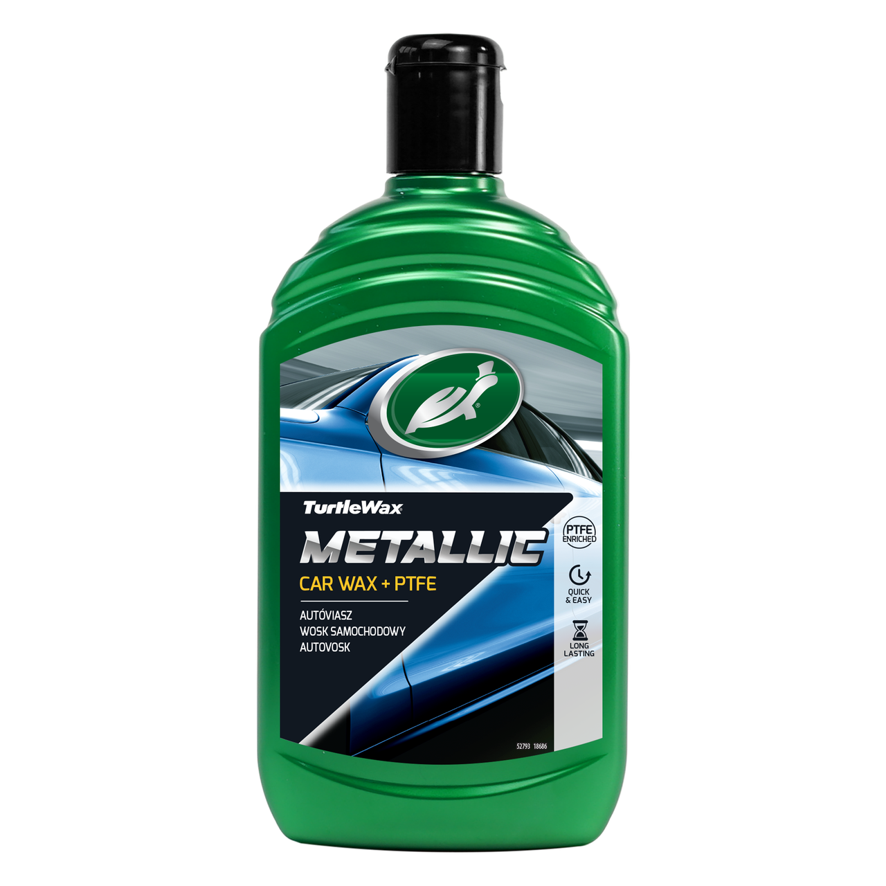 Полироль с тефлоном для краски металлик TURTLE WAX 300 мл