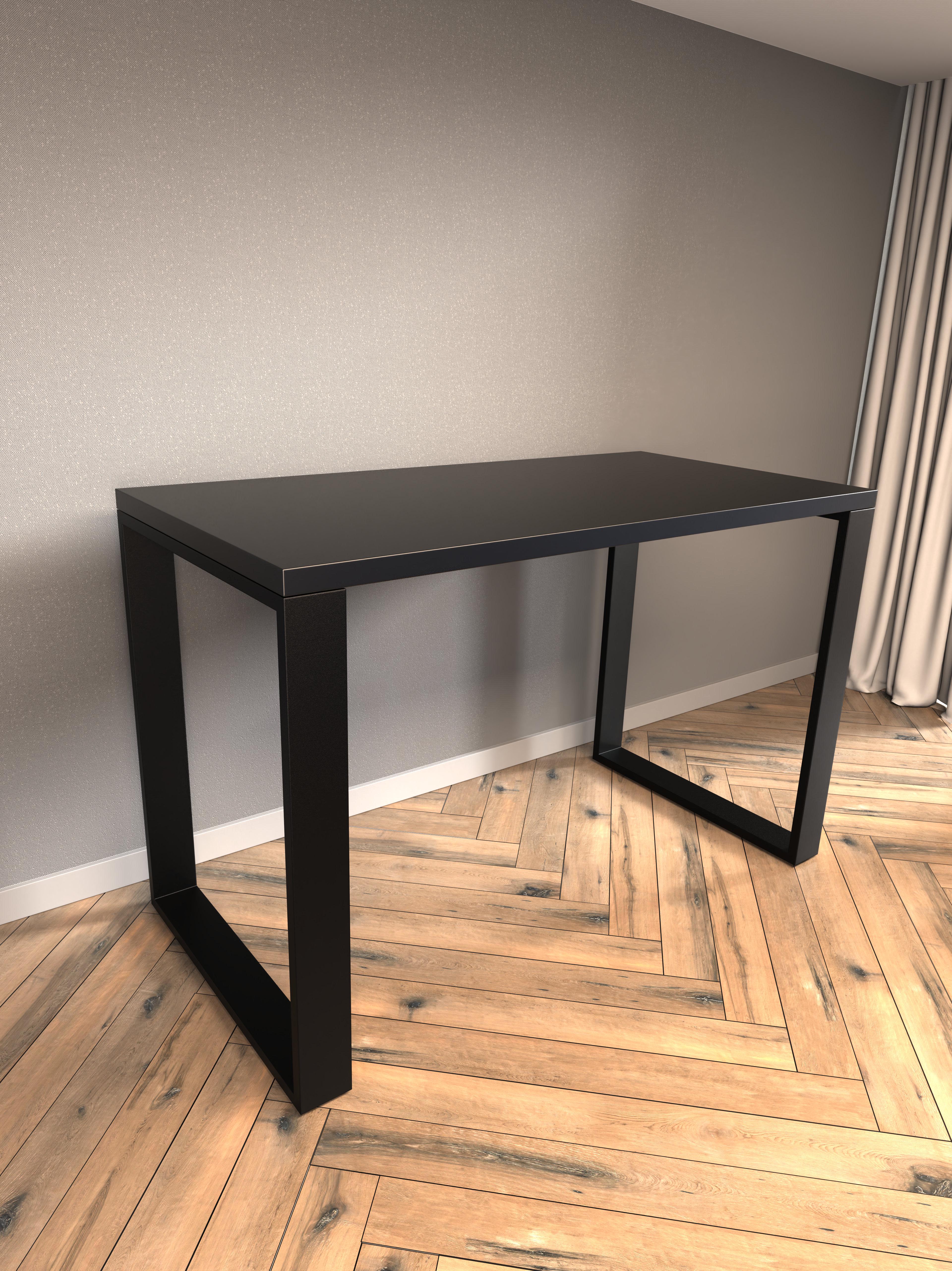 Ножки опоры для стола металлические 600x735 мм профиль 80x20 мм 2 шт. - фото 2