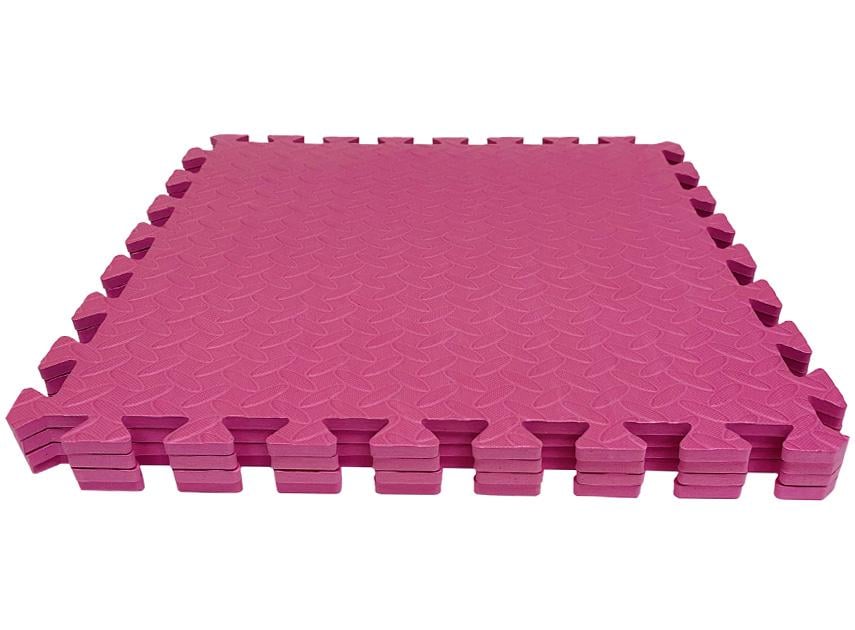 Підлога м'яка-пазл EVA 500х500х10 мм Рожевий (1029726306) - фото 5 Підлога м'яка-пазл EVA 500х500х10 мм Рожевий (1029726306) - фото 5