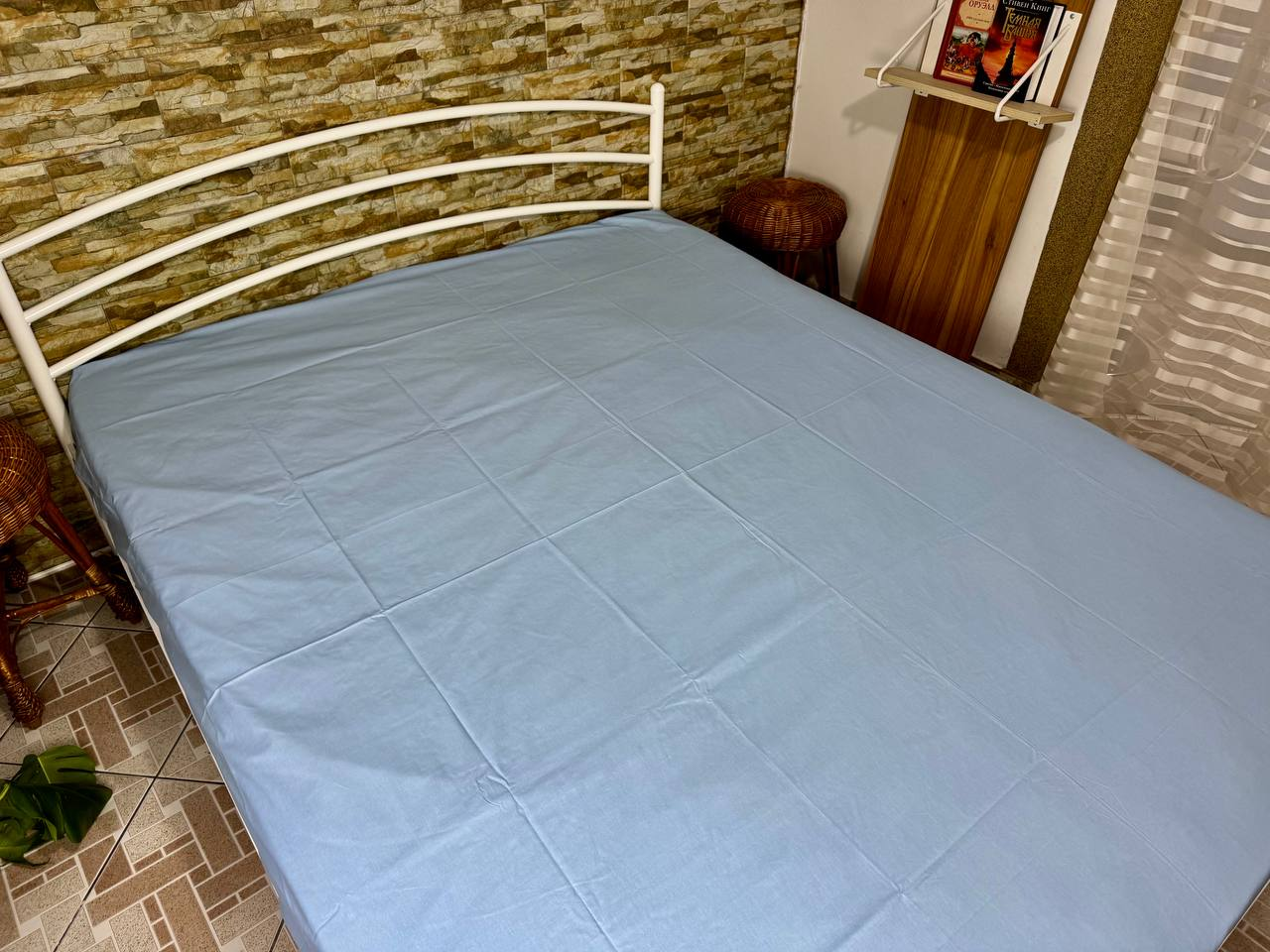 Простыня Нежная гладь на резинке бязь голд 160х200 см (G-10-012A/x160) - фото 4 Простыня Нежная гладь на резинке бязь голд 160х200 см (G-10-012A/x160) - фото 4