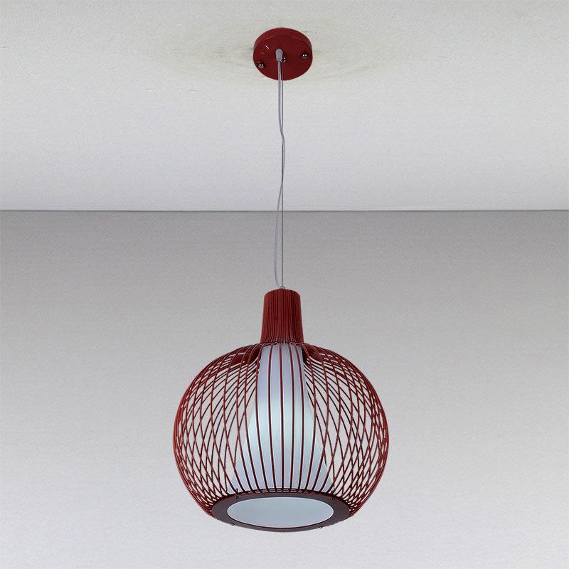 Люстра подвесная Light House LS-11039-1 Красный (7959)