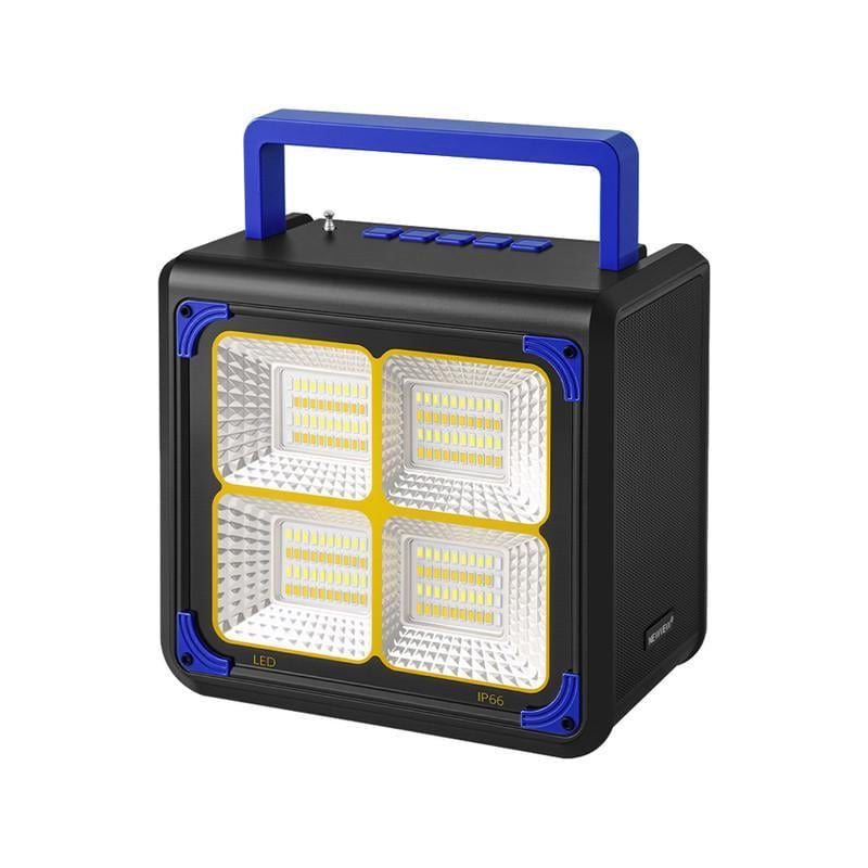 Портативная колонка NEWVEW NV-9218 Solar Panel/BT/USB/TF/FM с фонарем Blue (33694978) Портативная колонка NEWVEW NV-9218 Solar Panel/BT/USB/TF/FM с фонарем Blue (33694978)