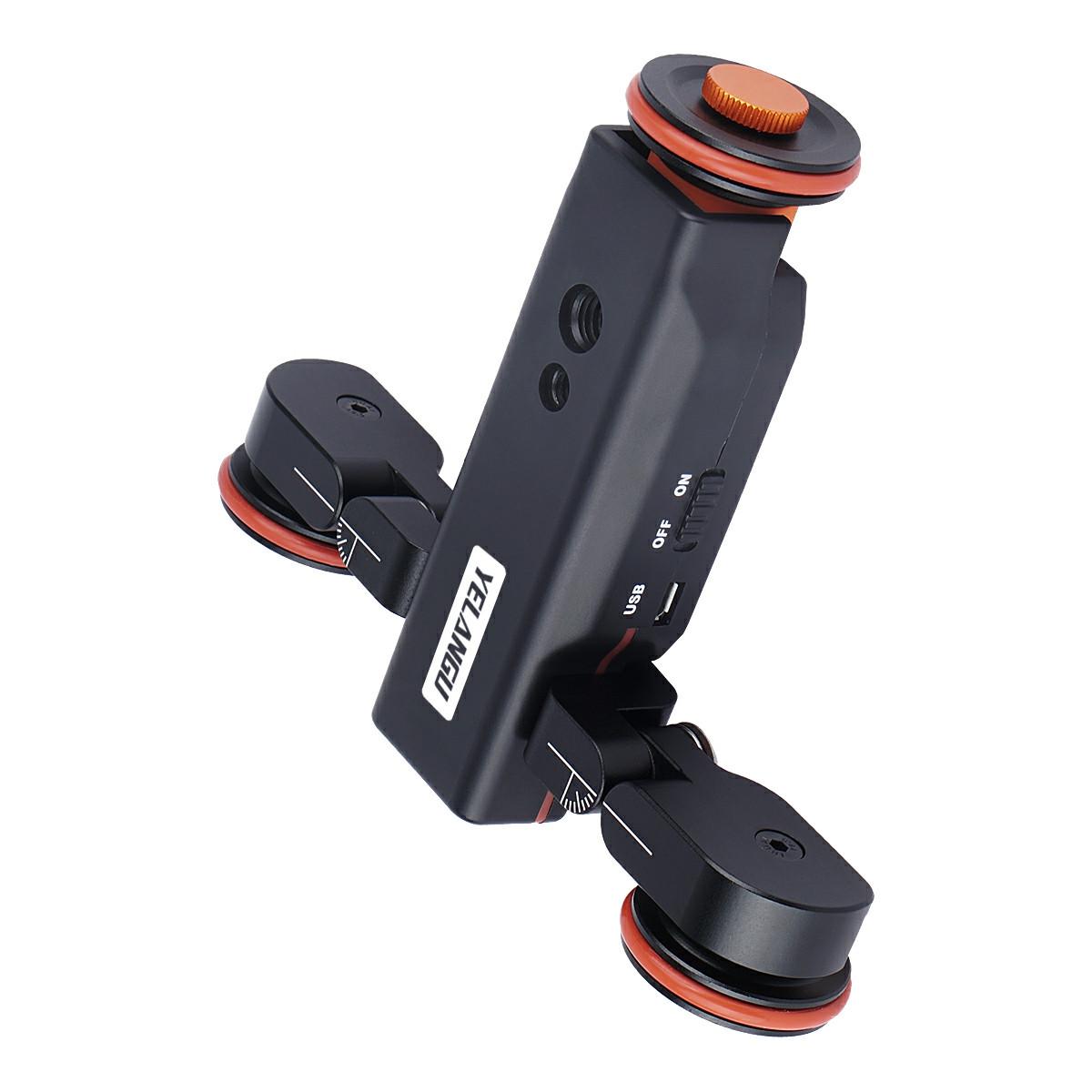 Тележка операторская Yelangu L4X с пультом autodolly для фотоаппарата экшен-камеры смартфона