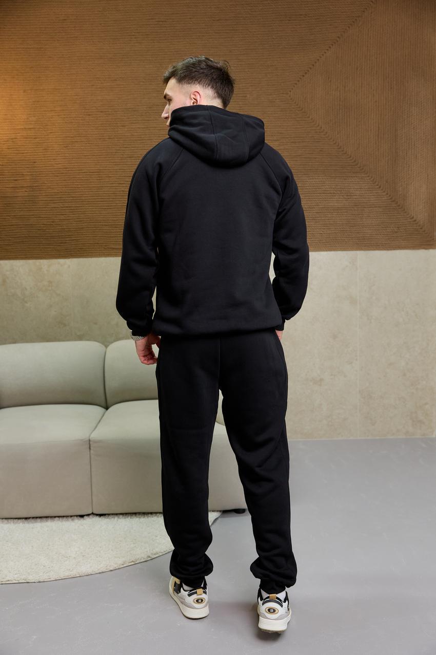 Костюм мужской М209.4 на флисе XL Черный (30665200) - фото 3 Костюм мужской М209.4 на флисе XL Черный (30665200) - фото 3