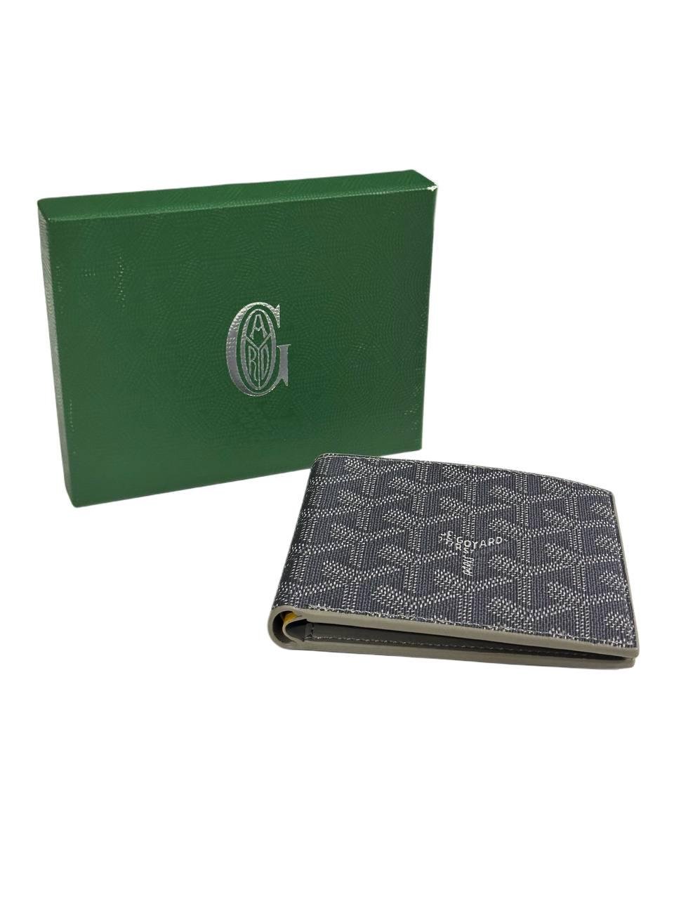 Гаманець чоловічий Goyard Сірий (WAL-GYR-001-GRY)