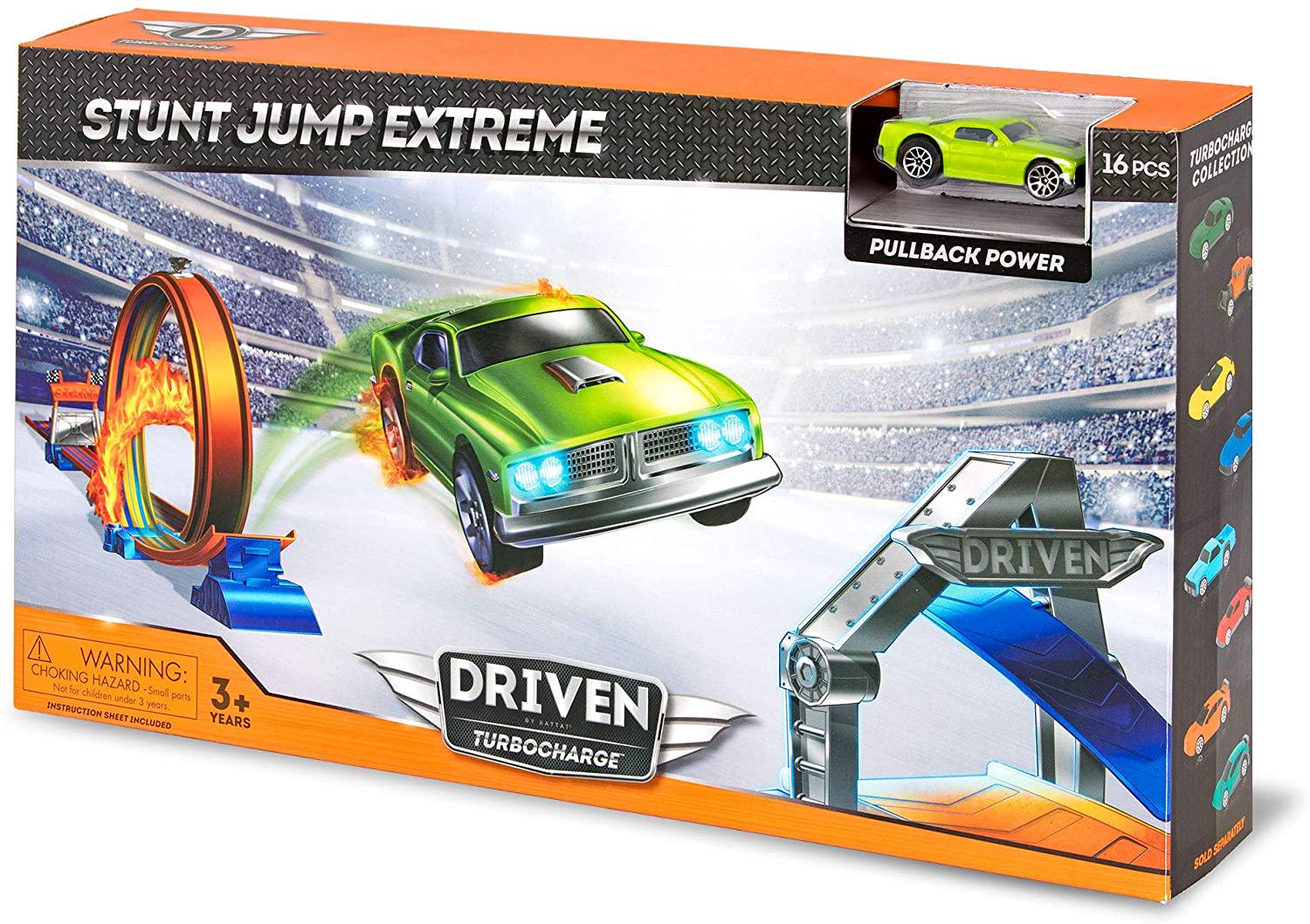 Дитячий ігровий трек DRIVEN Turbocharge Stunt jump extreme 16 елементів (WH1112Z)