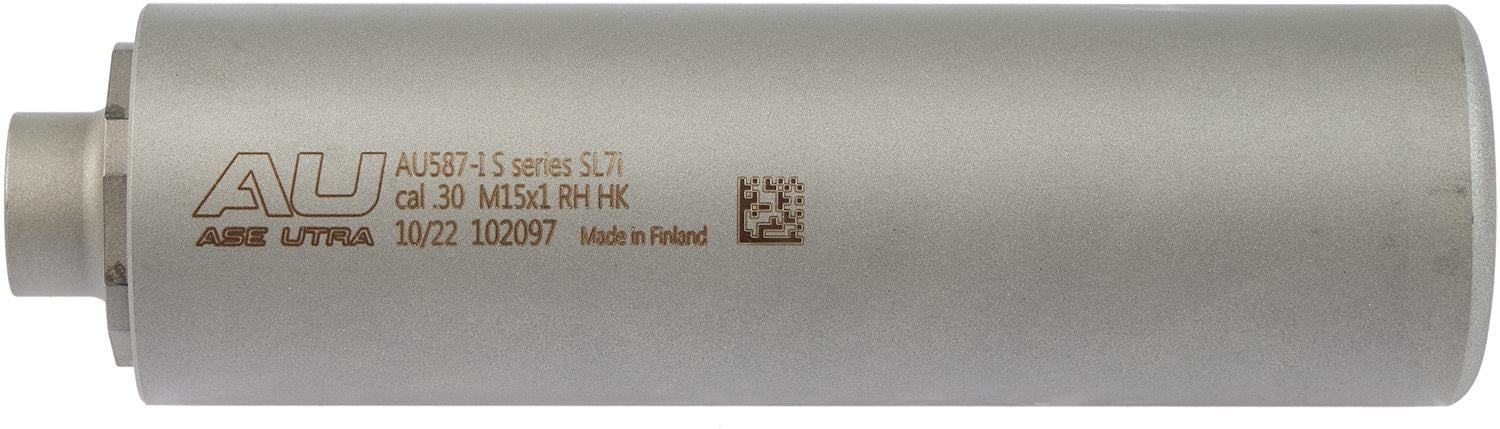 Саундмодератор Ase Utra SL7i облегченный .30 под калибр 270 Win/7x64/7 мм Rem Mag/308 Win/30-06/300 Win Mag резьба M15x1 HK (6200000118)